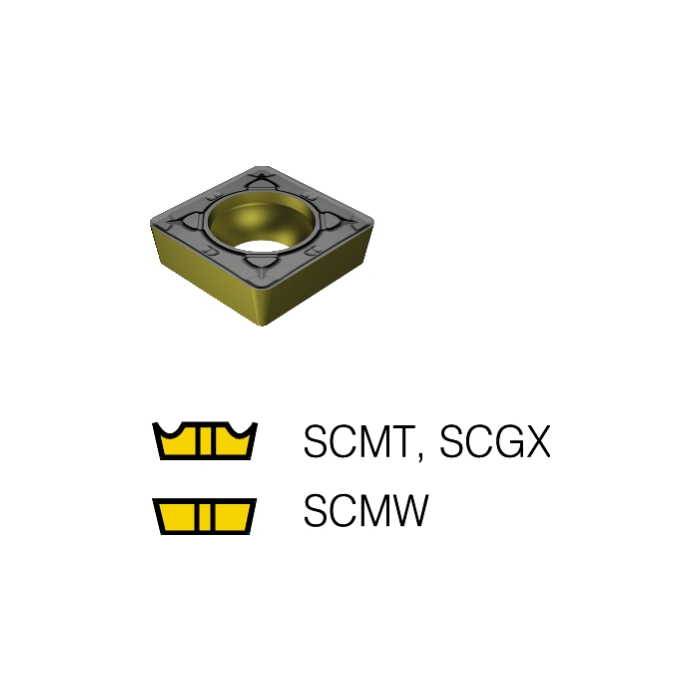 Sandvik Coromant SSDCN 16 3D CoroTurn™ 107 shank tool for turning